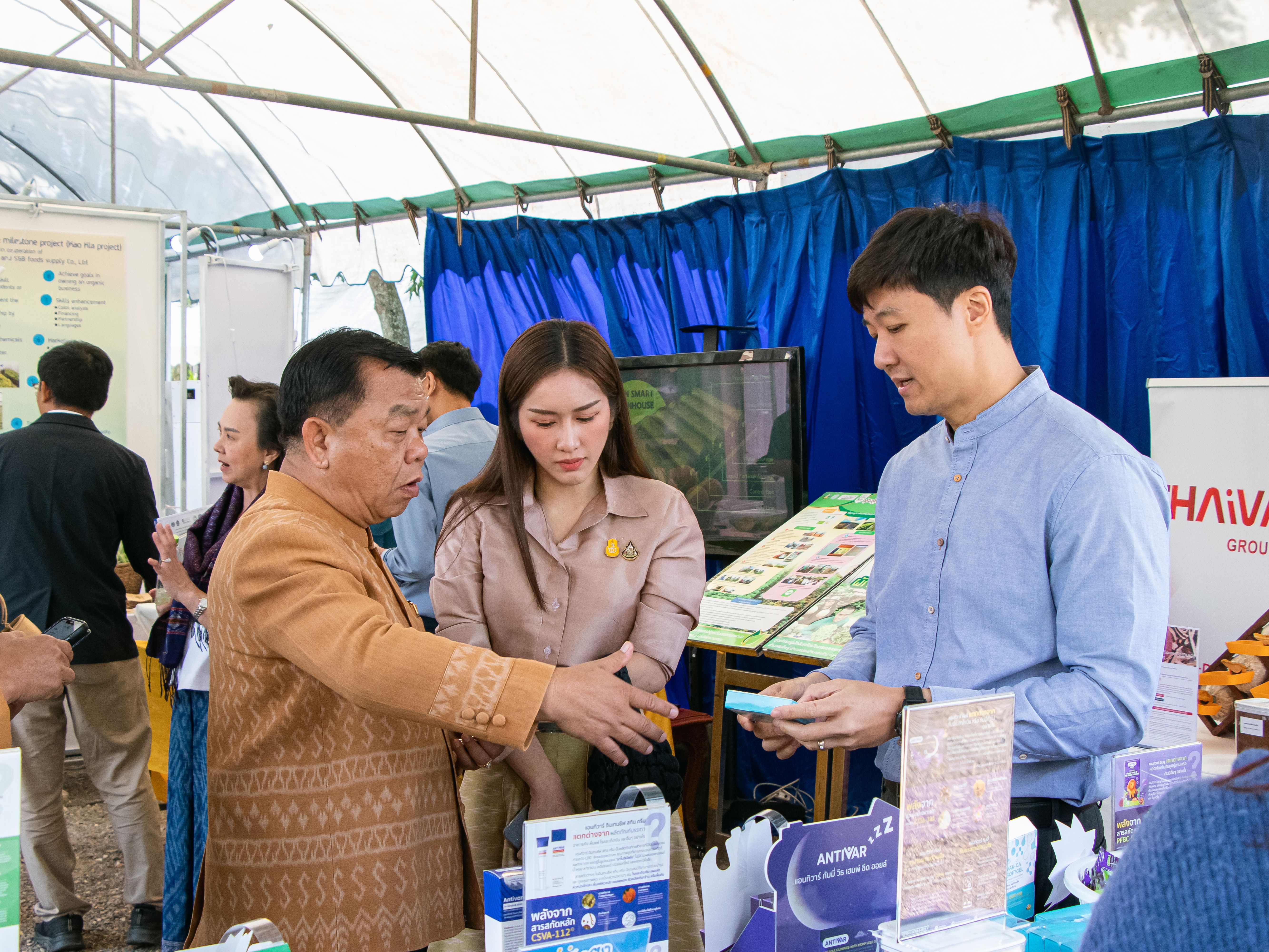 กลุ่มบริษัทไทยวา ร่วมงานประกาศพื้นที่เศรษฐกิจพอเพียงSEDZ ณ วัดวชิราลงกรณวรารามวรวิหาร อ.ปากช่อง จ.นครราชสีมา