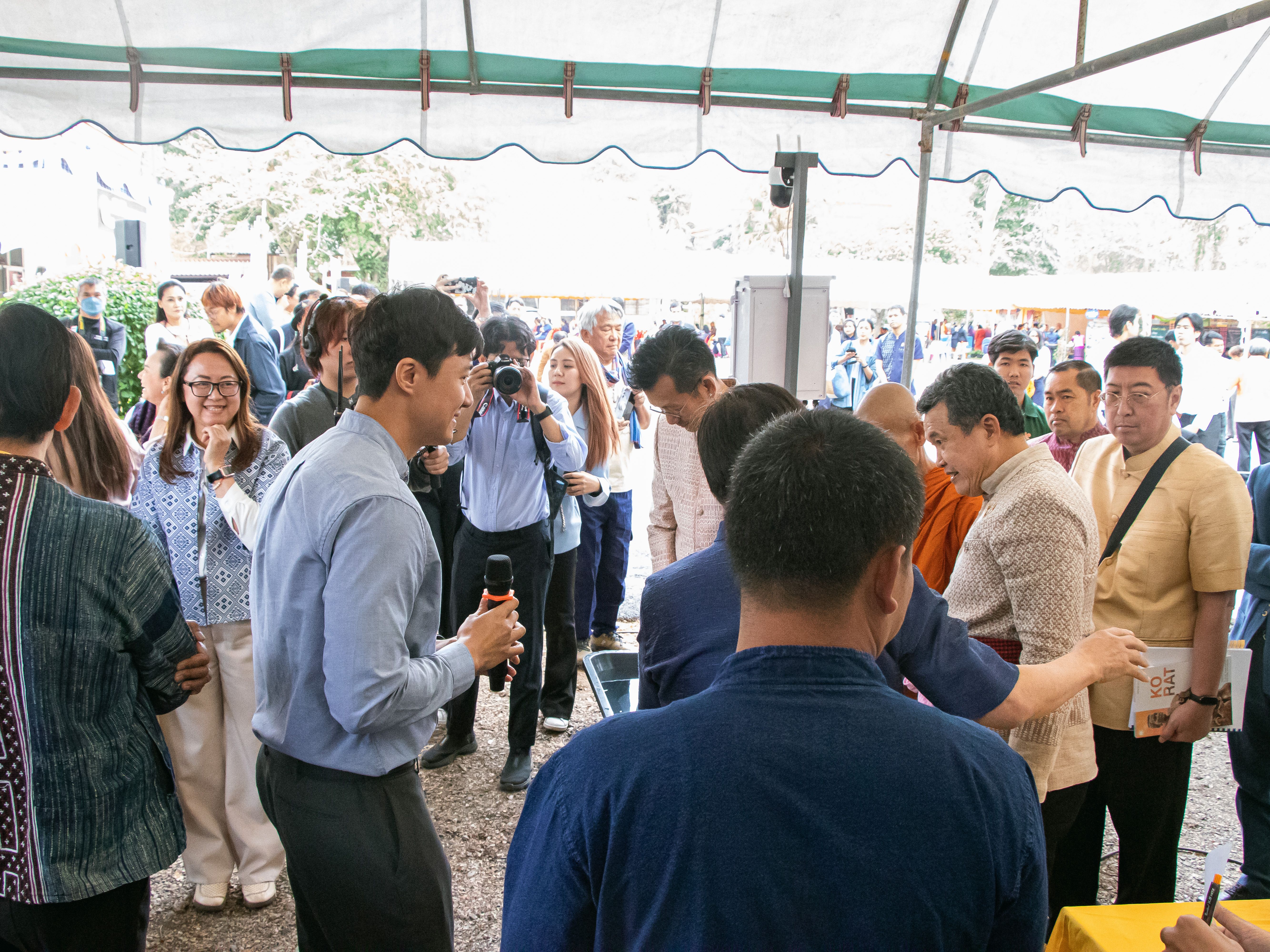 กลุ่มบริษัทไทยวา ร่วมงานประกาศพื้นที่เศรษฐกิจพอเพียงSEDZ ณ วัดวชิราลงกรณวรารามวรวิหาร อ.ปากช่อง จ.นครราชสีมา