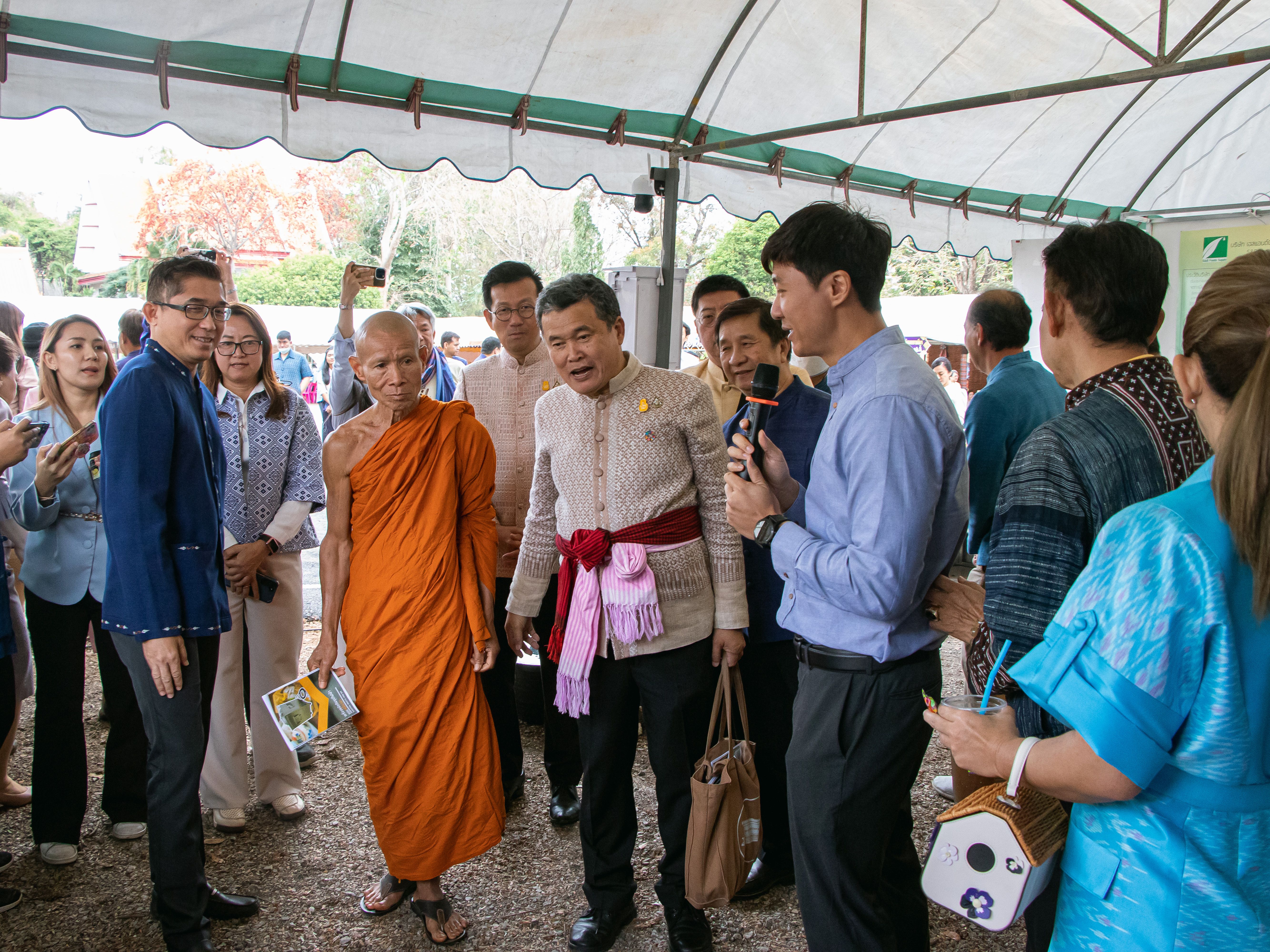 กลุ่มบริษัทไทยวา ร่วมงานประกาศพื้นที่เศรษฐกิจพอเพียงSEDZ ณ วัดวชิราลงกรณวรารามวรวิหาร อ.ปากช่อง จ.นครราชสีมา