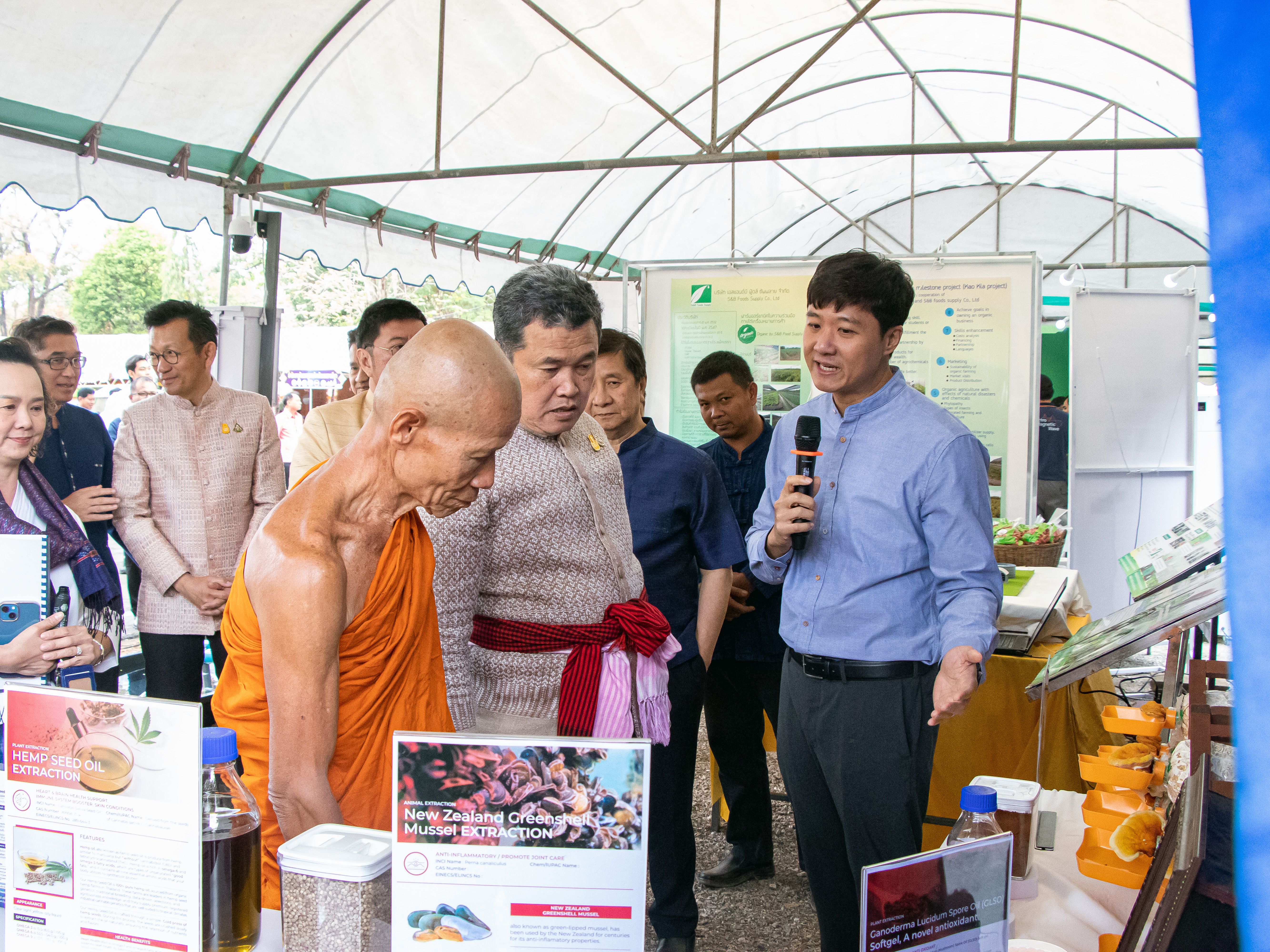 กลุ่มบริษัทไทยวา ร่วมงานประกาศพื้นที่เศรษฐกิจพอเพียงSEDZ ณ วัดวชิราลงกรณวรารามวรวิหาร อ.ปากช่อง จ.นครราชสีมา