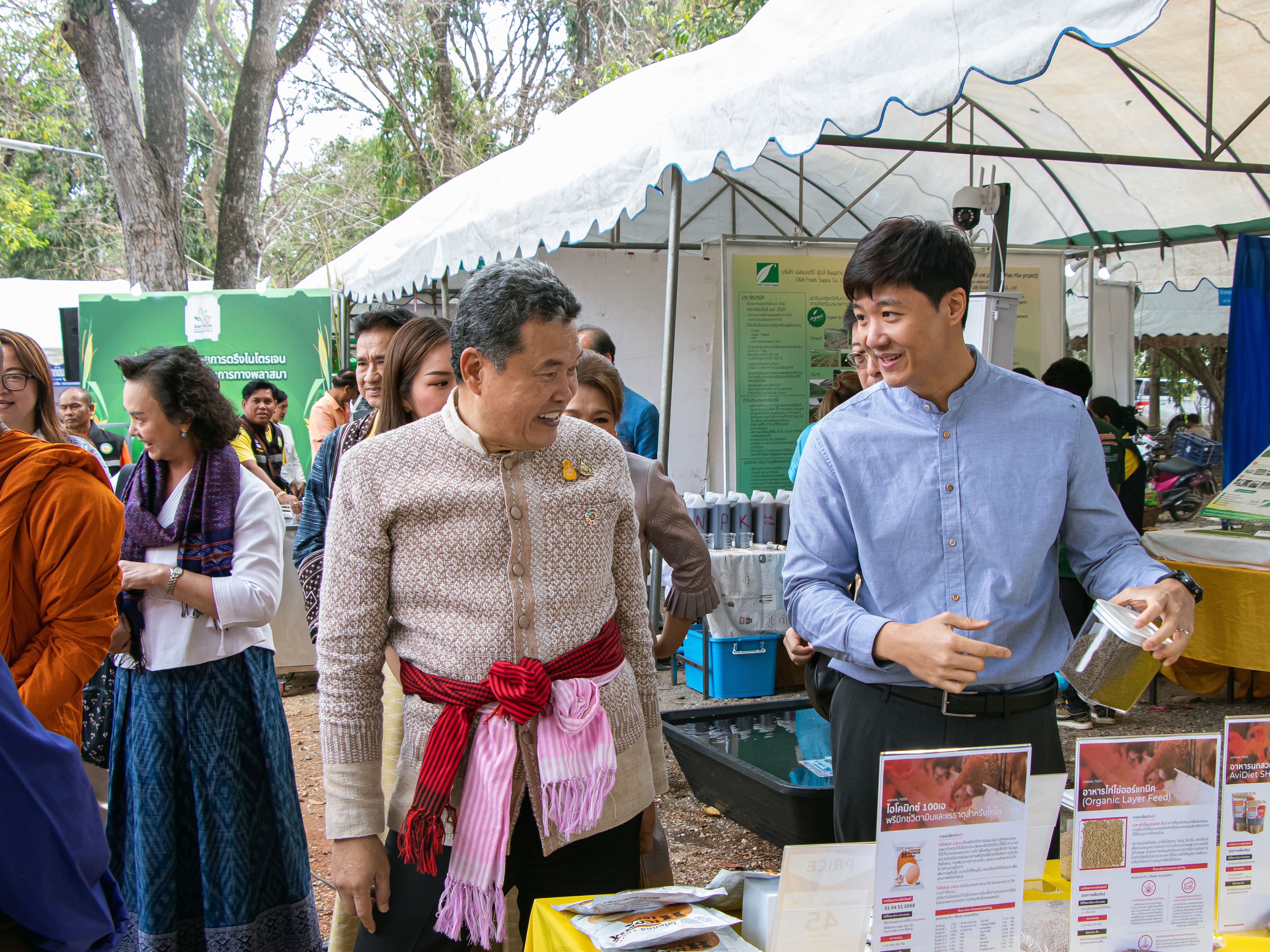 กลุ่มบริษัทไทยวา ร่วมงานประกาศพื้นที่เศรษฐกิจพอเพียงSEDZ ณ วัดวชิราลงกรณวรารามวรวิหาร อ.ปากช่อง จ.นครราชสีมา